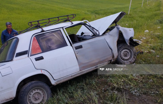В Имишлинском районе Азербайджана произошло ДТП, пострадали 6 человек