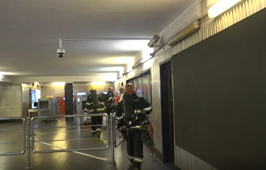 МЧС Азербайджана провело учения в метро