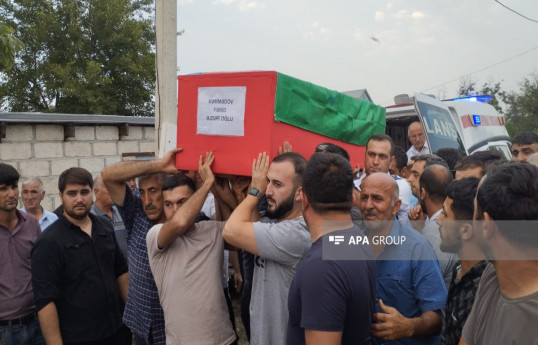 Останки военнослужащего, пропавшего без вести два года назад в Лачине, переданы его семье