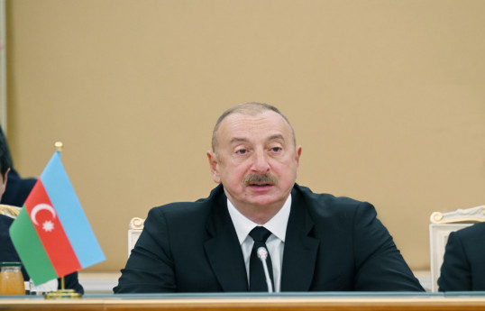 Президент Ильхам Алиев