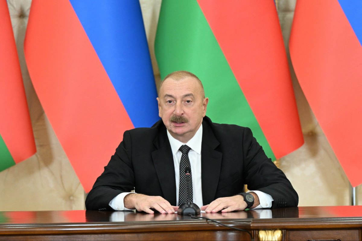 Президент Ильхам Алиев