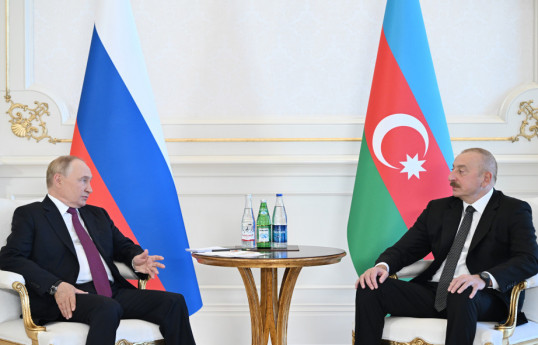 Владимир Путин, Ильхам Алиев