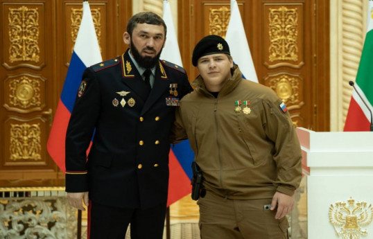 Сын Кадырова Адам получил высшую награду Чечни