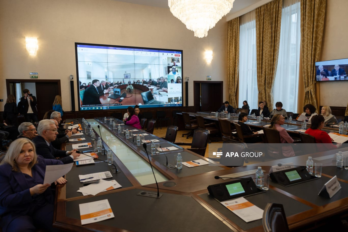 В Москве обсудили тему «Почему российские СМИ не освещают восстановительные работы в Карабахе?» - ФОТО 