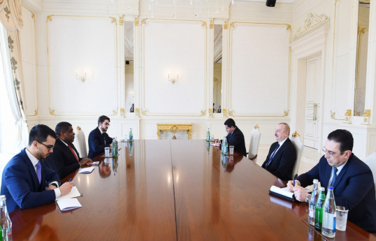 Президент Азербайджана принял генсека Межпарламентского союза - ОБНОВЛЕНО 