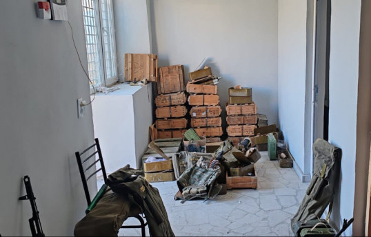 В музыкальной школе в Ходжалинском районе найдены оружие и боеприпасы-ФОТО -ВИДЕО 