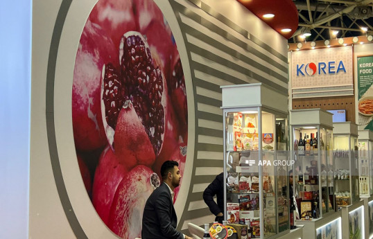 Азербайджанская продукция представлена на международной продовольственной выставке в Москве - ФОТО 
