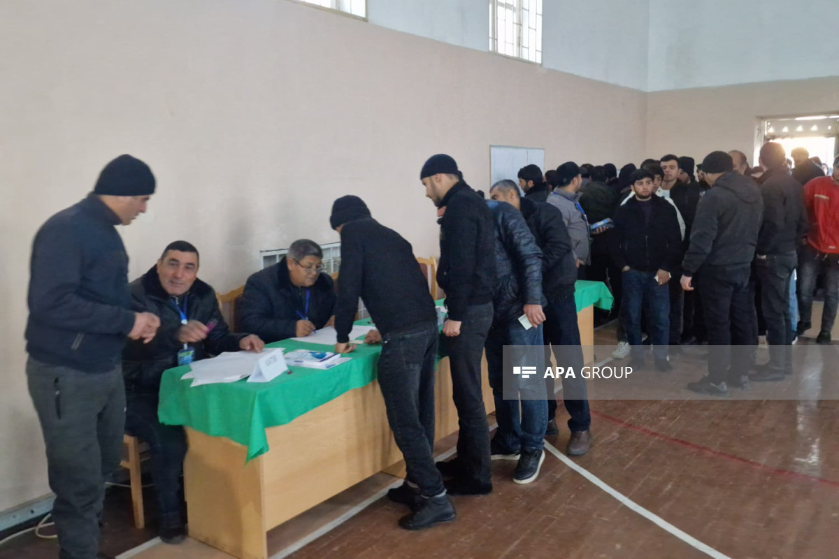 В освобожденном от оккупации Ходжалы впервые проходит голосование по выборам президента-ФОТО -ВИДЕО 