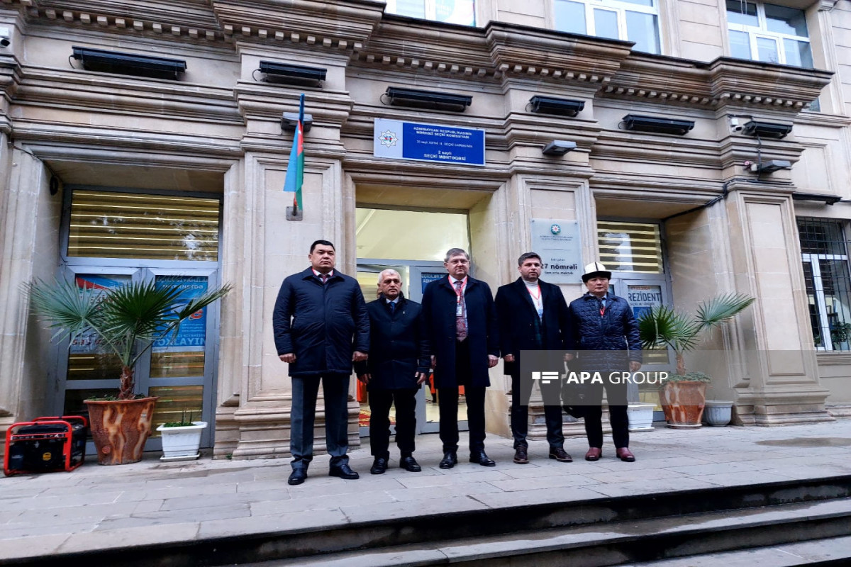 Представители ТЮРКПА наблюдают за выборами в Азербайджане