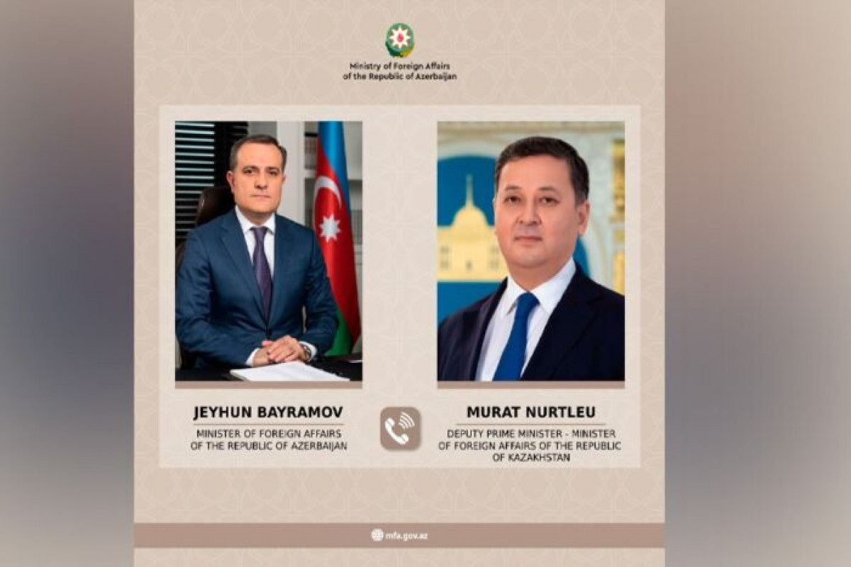 Глава МИД Азербайджана обсудил с казахстанским коллегой двусторонние отношения