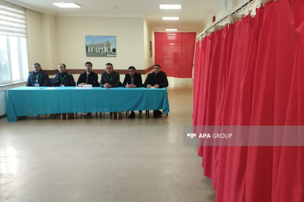 Представители ОБСЕ наблюдают за выборами в Шамахы