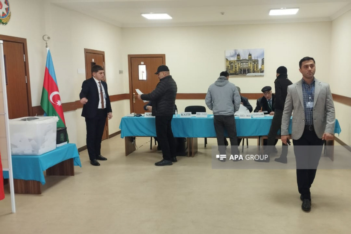 Представители ОБСЕ наблюдают за выборами в Шамахы