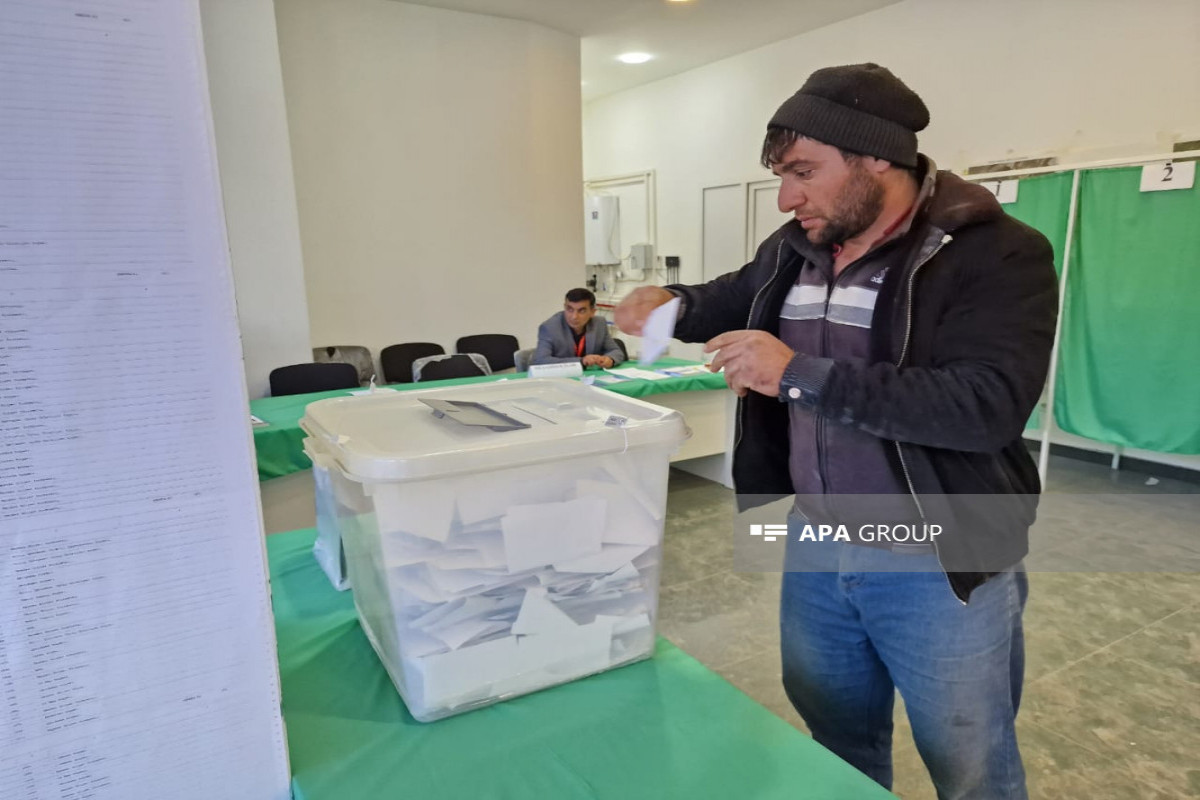 В Лачине спустя 30 лет проводится голосование, наблюдается активность избирателей-ФОТО -ВИДЕО 