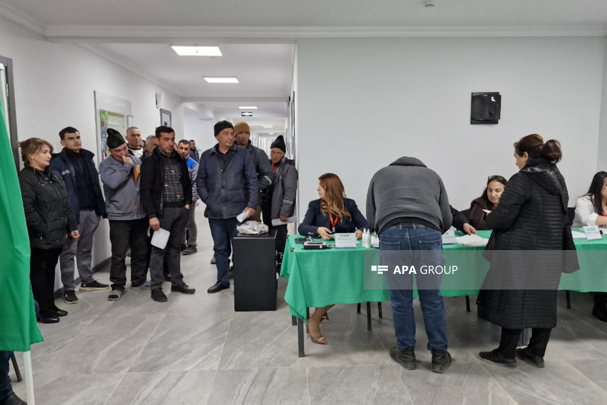 В Лачине и во второй половине дня наблюдается активность избирателей - ФОТО -ВИДЕО 