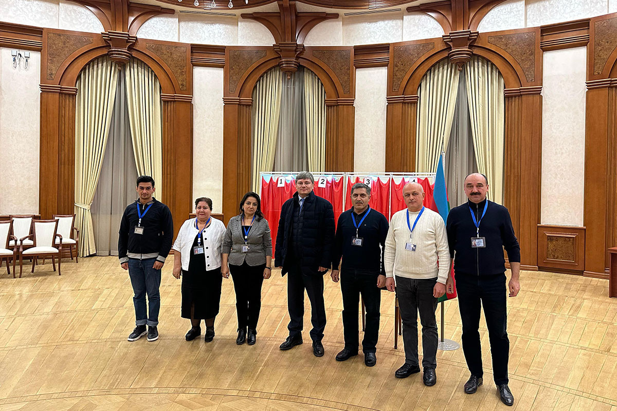Представители ОБСЕ понаблюдали за избирательным процессом на освобожденных территориях Азербайджана-ФОТО 