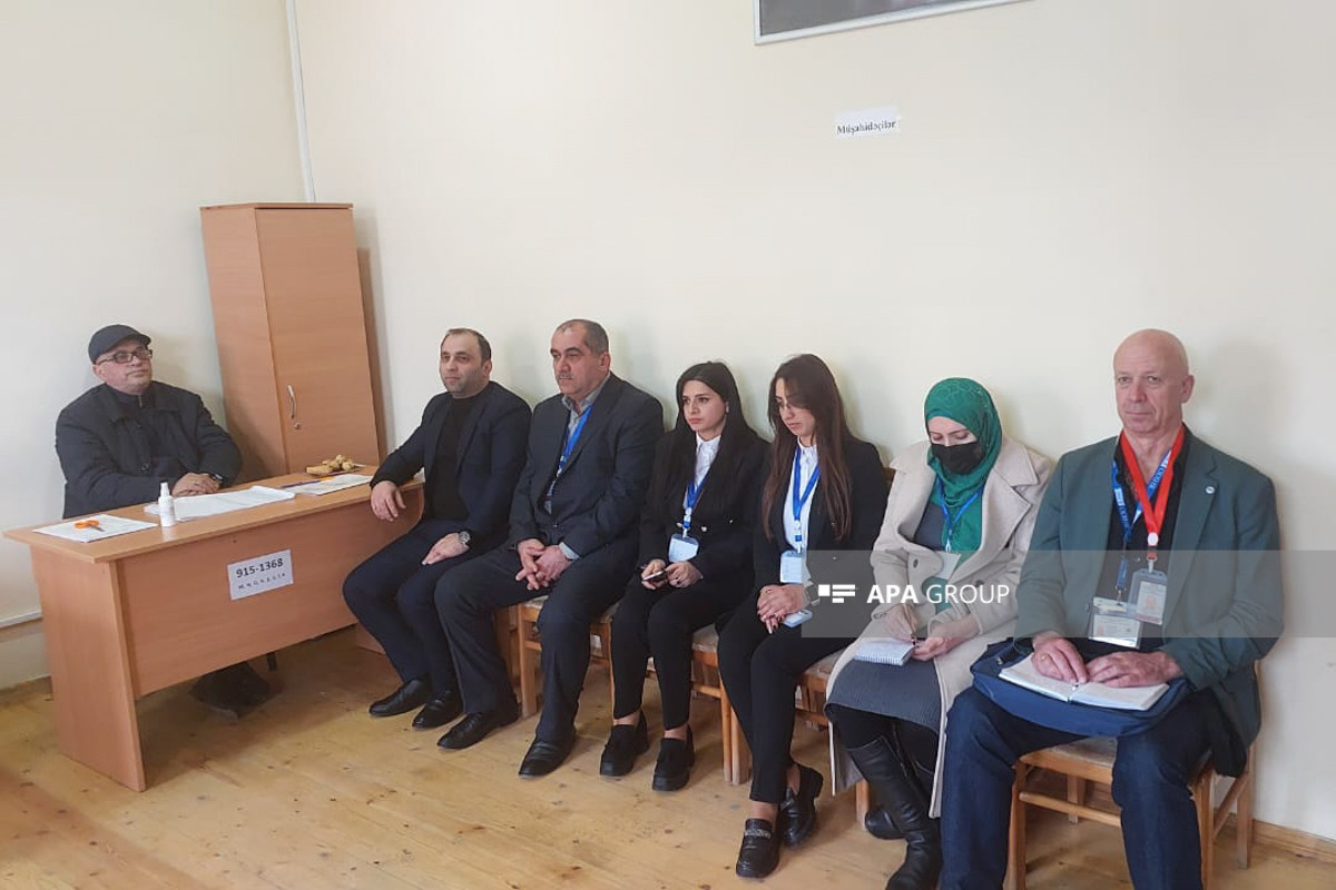 Представители ОБСЕ понаблюдали за ходом выборов в Лянкяране