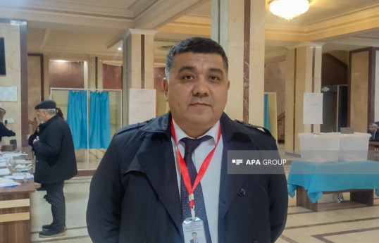 Международный наблюдатель: Мы видим, как азербайджанский народ с радостью приходит на выборы