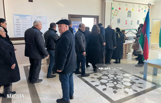 К 10:00 в Нахчыванской АР проголосовали более 20% избирателей