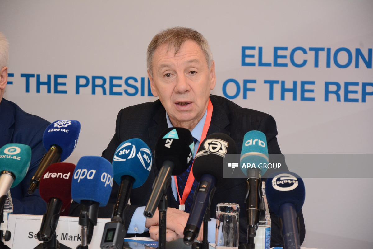 Сергей Марков: Уверен,  все международные организации признают, что выборы в Азербайджане были справедливыми и свободными
