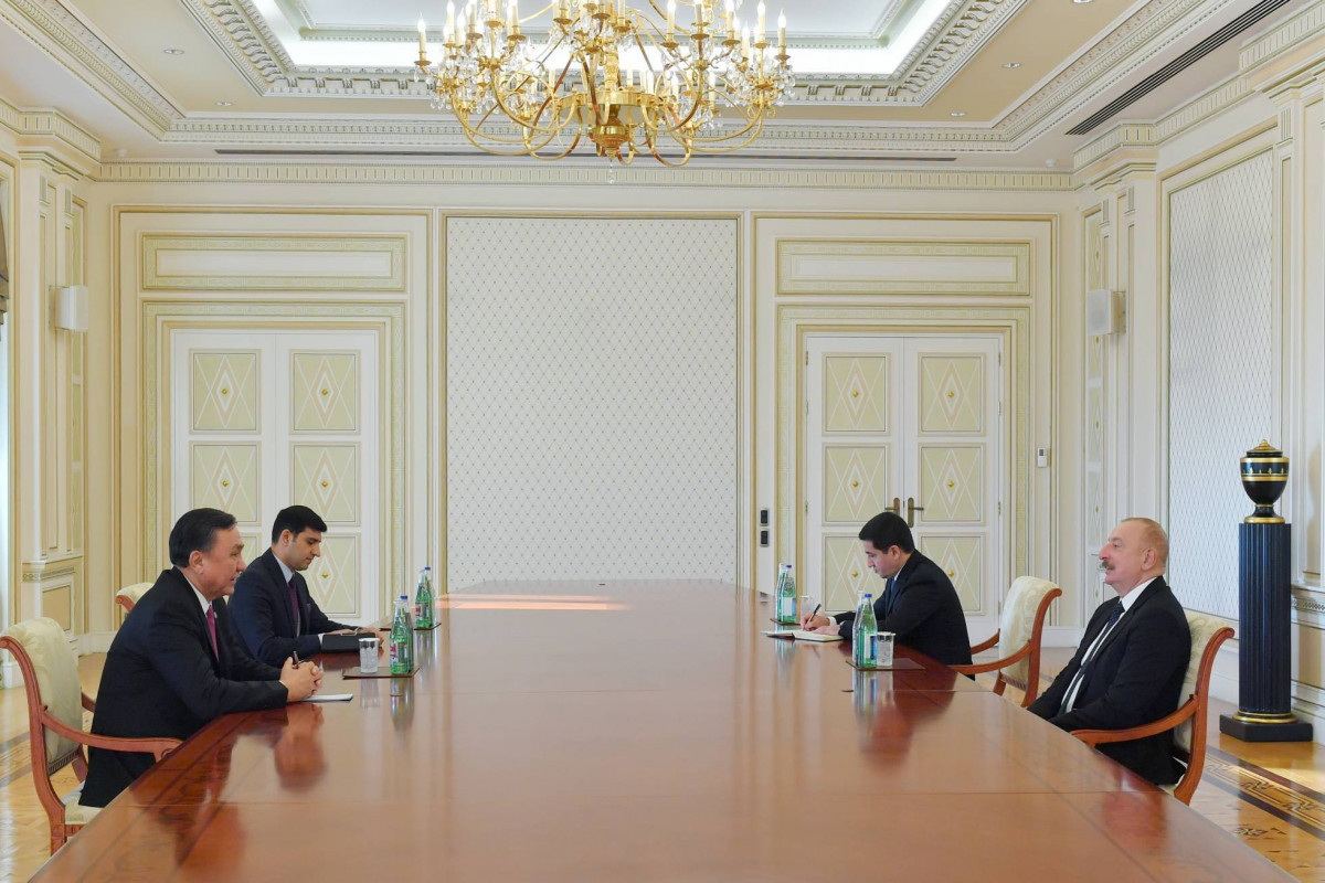 Президент Азербайджана принял генсека ОТГ - ОБНОВЛЕНО 