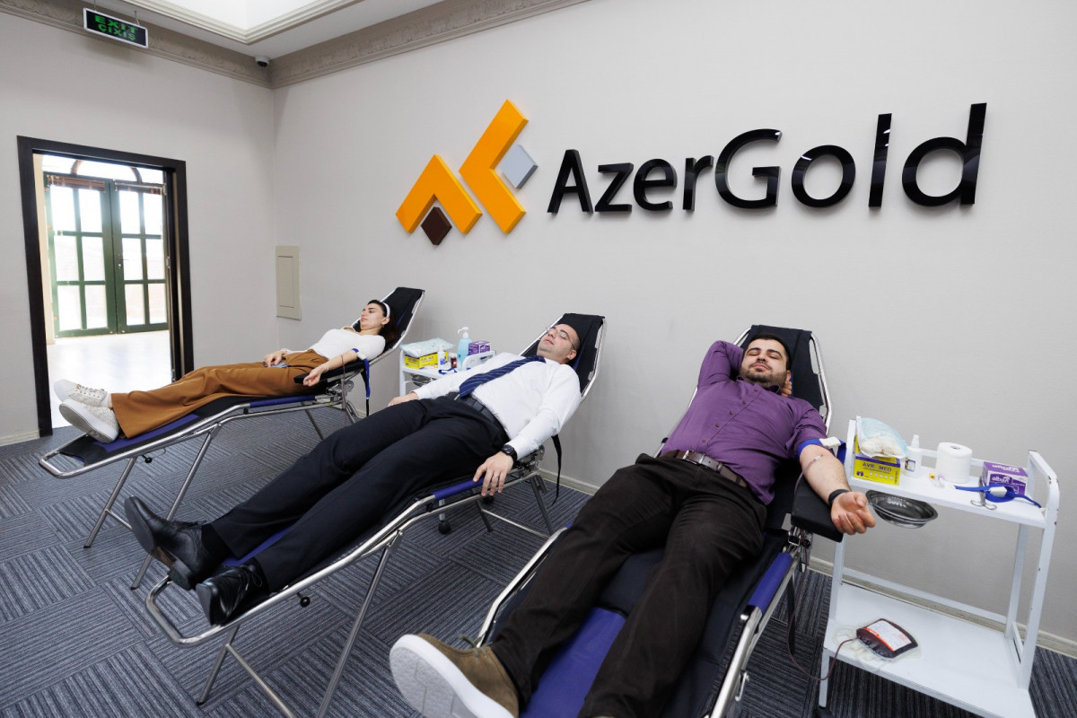 В ЗАО «AzerGold» состоялась очередная акция по сдаче крови