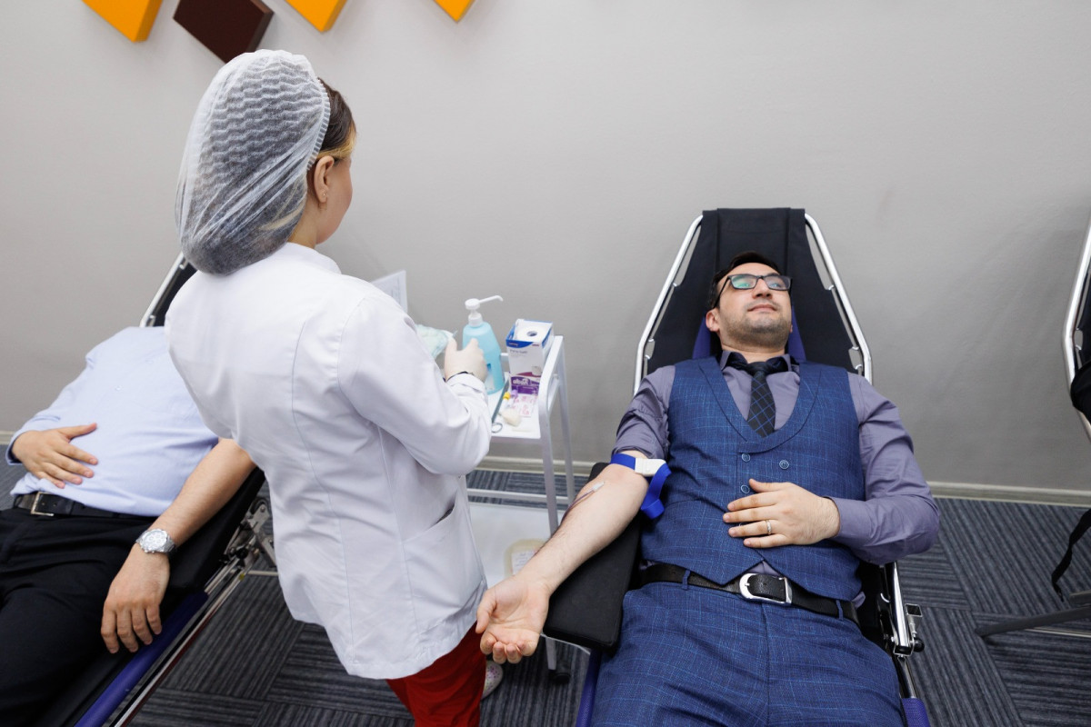 В ЗАО «AzerGold» состоялась очередная акция по сдаче крови