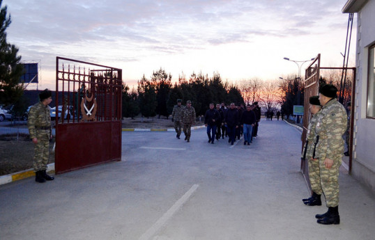 В Азербайджане начались очередные учебные сборы  военнообязанных