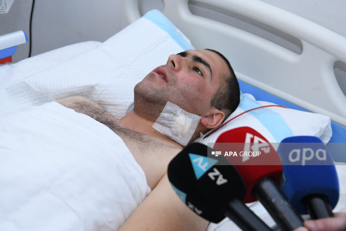 Азербайджанский военнослужащий, раненый в результате армянской провокации: Хочу поскорее выздороветь и продолжить службу на боевом посту - ФОТО -ВИДЕО 
