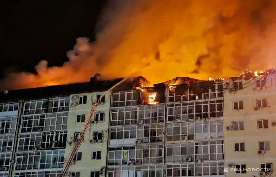 В России загорелся 11-этажный дом: эвакуированы 440 человек, есть пострадавшие