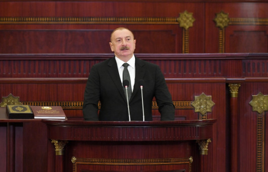 Президент Ильхам Алиев