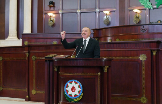 Президент Азербайджана: Сейчас начинается новая эпоха, у которой будут великие достижения