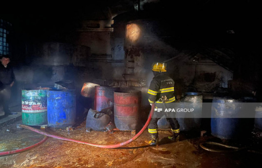 Пожар в масляном цехе в Сумгайыте потушен-ФОТО -ОБНОВЛЕНО 