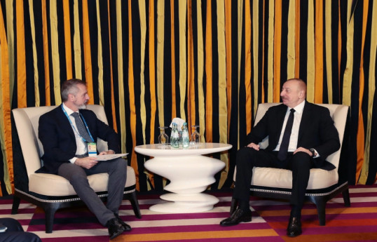 В Мюнхене состоялась встреча Президента Азербайджана Ильхама Алиева с президентом компании Indra-ОБНОВЛЕНО 