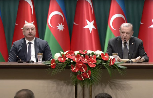 Президенты Азербайджана и Турции выступили с заявлениями для прессы - ВИДЕО-ОБНОВЛЕНО-1 