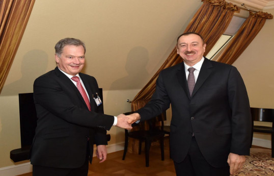 Саули Ниинистё направил поздравительное письмо Президенту Азербайджана