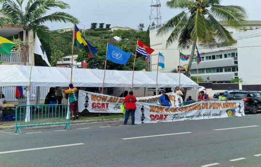 В Новой Каледонии прошла очередная акция протеста против колониальной политики Франции -ФОТО-ВИДЕО 