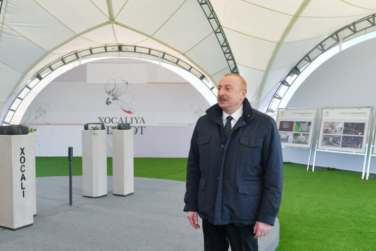 Президент Азербайджана: Это чувство гнева нас не отпустит даже, если пройдет не 30, а 300 лет