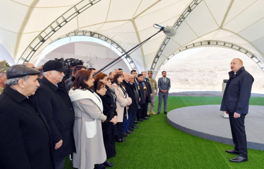 Президент Азербайджана: Мы на поле боя отомстили за невинных жертв Ходжалы