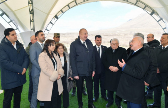 Президент Ильхам Алиев: Мы начали большую работу по благоустройству в Ходжалы