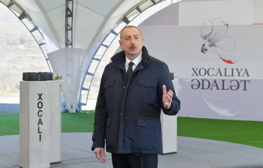 Президент Азербайджана Ильхам Алиев