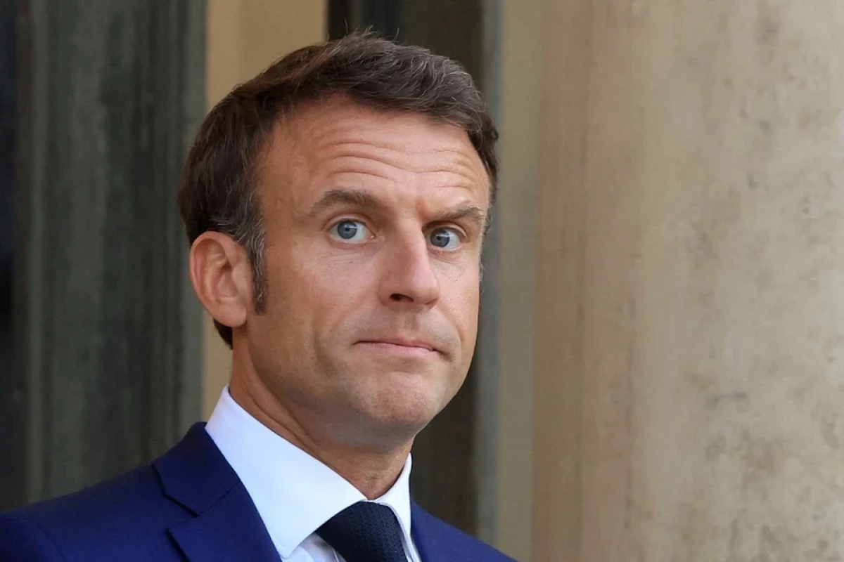 президент Франции Эмманюэль Макрон