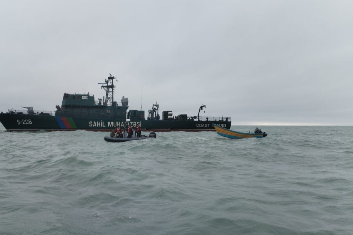 За нарушение границы на катере в Каспийском море задержаны граждане Ирана-<span class="red_color">ВИДЕО