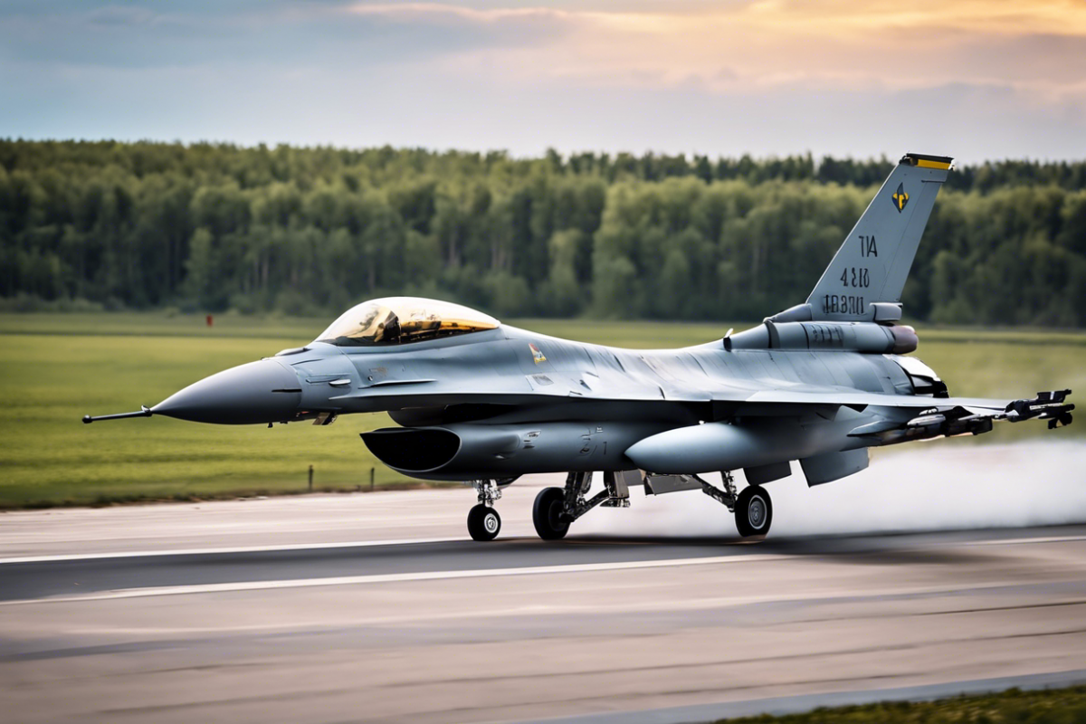 В Украине началась подготовка аэродромов под F-16