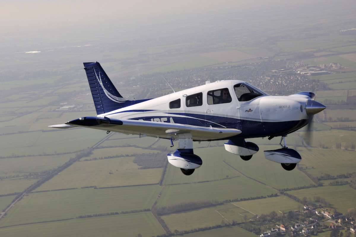 В Иране разбился учебный самолет типа Piper 28