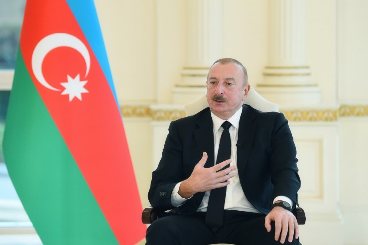 Президент Азербайджана Ильхам Алиев