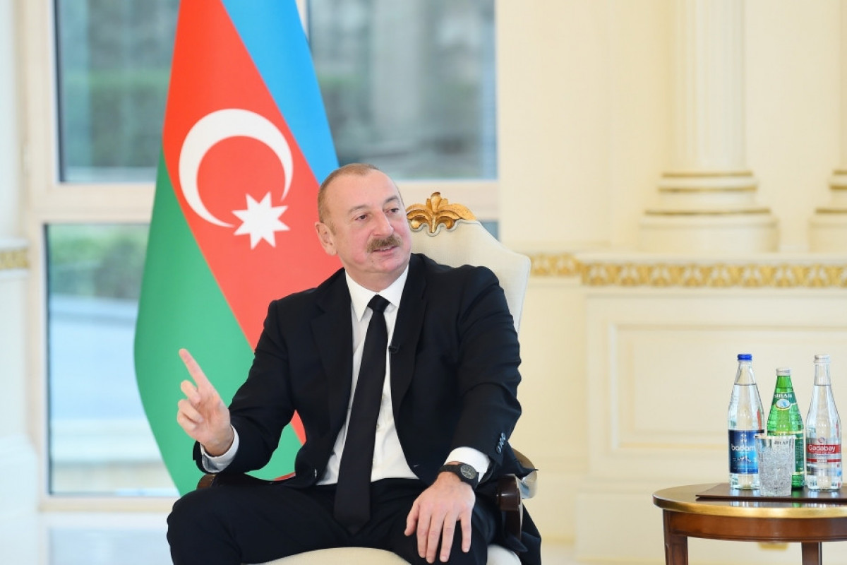 Президент Азербайджана Ильхам Алиев