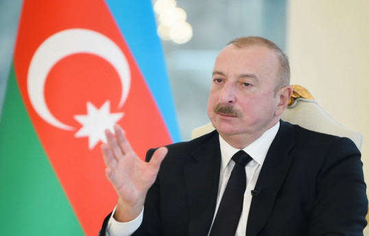 Президент Ильхам Алиев