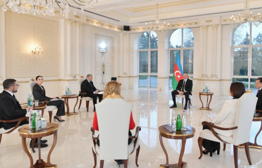 Президент Азербайджана Ильхам Алиев