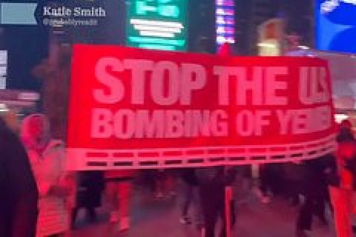 В США прошли акции протеста против ударов по Йемену-ВИДЕО 