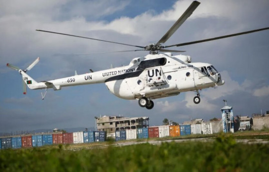 В Сомали боевики сожгли захваченный вертолет ООН